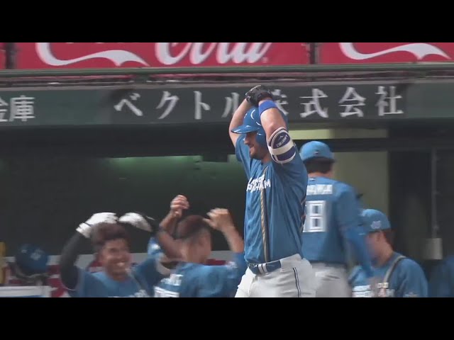 【6回表】勝ち越しの一発!! ファイターズ・マルティネス レフトへの15号ソロホームラン!!  2023年9月19日 埼玉西武ライオンズ 対 北海道日本ハムファイターズ