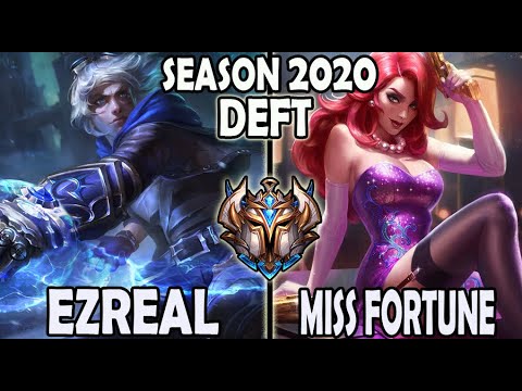 Deft EZREAL vs MISS FORTUNE [ ADC ] Lol Challenger Korea
