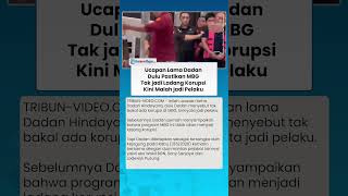 Ucapan Lama Dadan Pastikan MBG Tak akan Jadi Ladang Korupsi, Kini Malah Jadi Pelaku