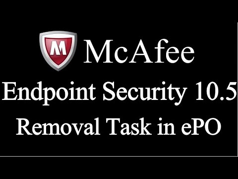 remove mcafee endpoint protection mac terminal