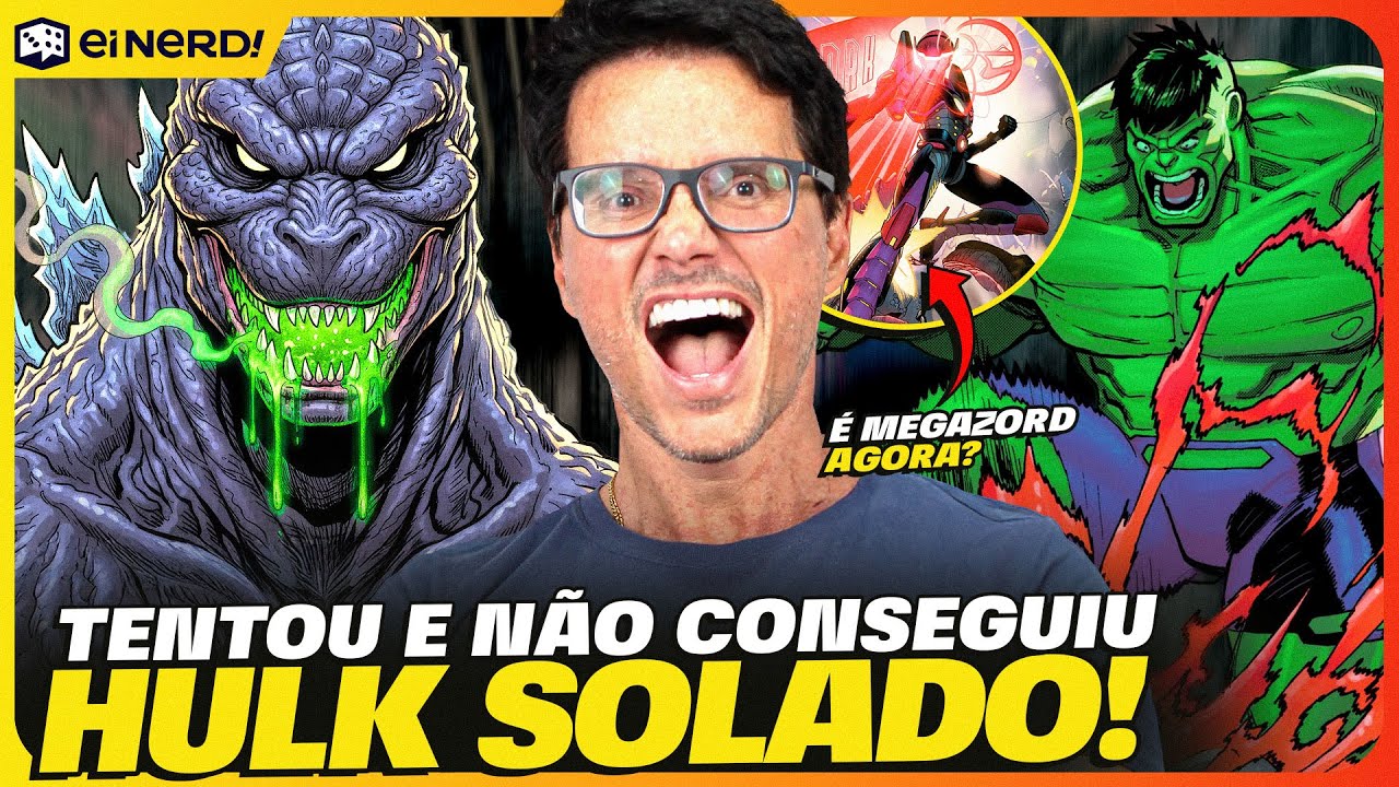 HULK vs GODZILLA e MEGAZORD DE HERÓIS - GODZILLA DESTRÓI UNIVERSO MARVEL [capitulo 4]