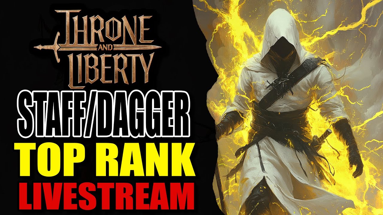 Throne and Liberty STAFF / DAGGER  PvP Livestream ► TOP RANK IN SERVER