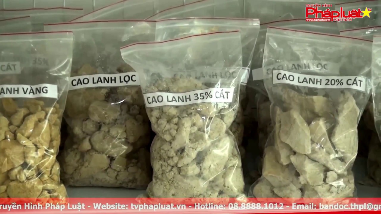 Truyền hình Pháp luật - Hội thảo về cao lanh Lâm Đồng