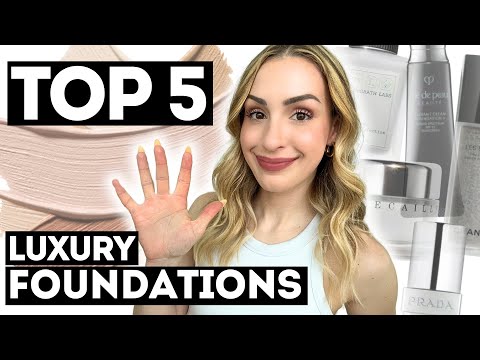 TOP 5 BEST LUXURY FOUNDATIONS that are worth EVERY PENNY! 🤩 Dry skin, mature skin, oily skin 2024