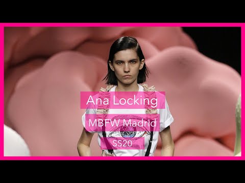 A 60 Second ⏱ Fashion Review of the Ana Locking SS20 MBFW Madrid show