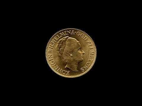 Video - 10 Gulden Wilhelmina Gold