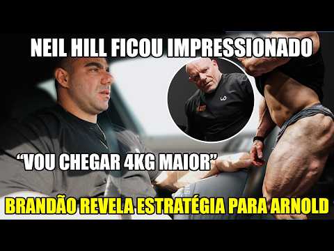 BRANDAO PODE PEGAR TOP 3 NO ARNOLD CLASSIC, MAIOR E MAIS SECO.