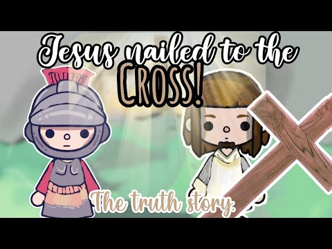 Jesus nailed to the cross! the truth story. |Toca boca |Toca life world #bible #animation ➕🙏