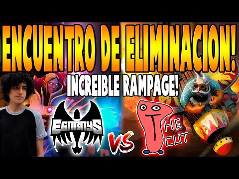EGOBOYS vs THE CUT [BO3] - ELIMINACIÓN "Increíble Rampage" - BTS Pro Series Season 5 DOTA 2
