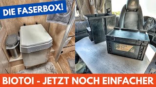 BioToi - Faserbox - Jetzt wird die Trockentrenntoilette richtig einfach!