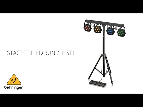 Add Color to Your Stage with the STAGE TRI LED BUNDLE ST1
