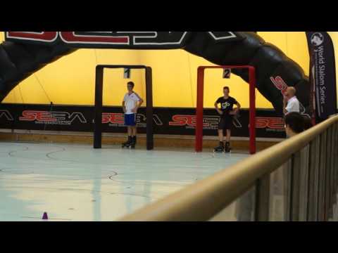 EFSC 2015 / Junior men Final / Ménard Nathan & Rayer Yoan run 1