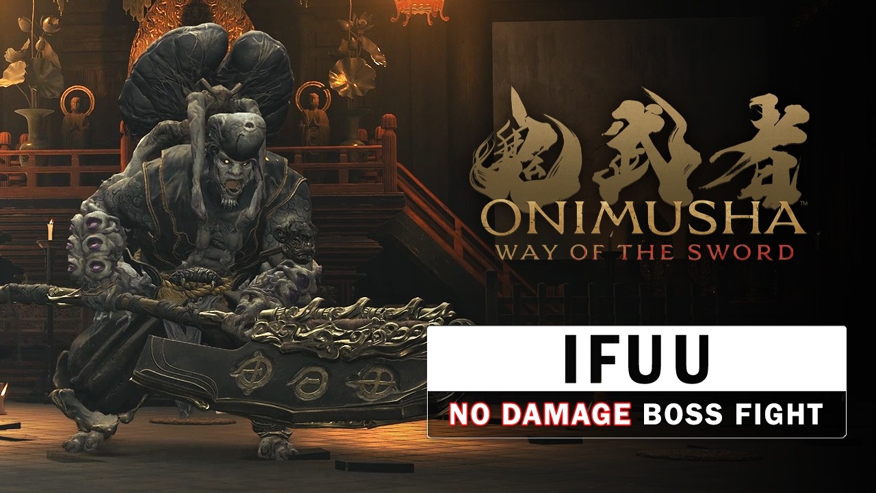 Onimusha: Way of the Sword - Ifuu Boss Fight (No Damage)
