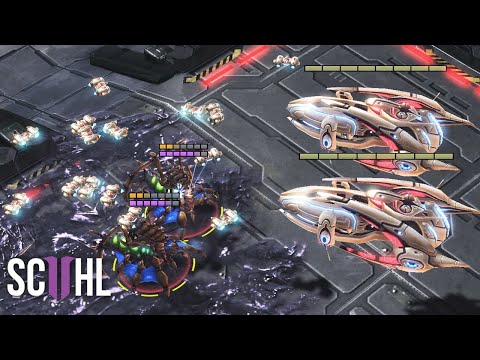 Maxpax's DOUBLE CARRIER PUSH - Starcraft 2: Reynor vs. Maxpax