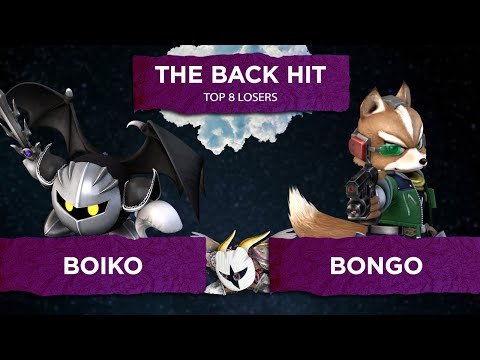 The Back Hit Top 8 Losers - Boiko (Meta Knight, Ike) vs Bongo (Fox)
