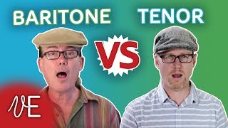 Difference between a TENOR and a BARITONE | with Mark Baxter | #DrDan