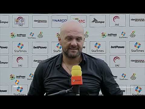 Slavko Matic pitch side interview