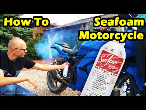 How to Put Seafoam in a Motorcycle - Ninja 250