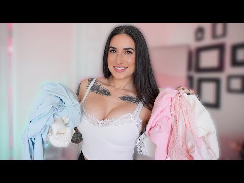 4K Lingerie Try-On Haul: Alanah Cole Reviews Sleepwear Sets with