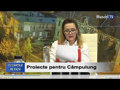 Jurnal MUSCEL TV 11.03.2022 Parcare subterana si nocturnă la stadionul din Câmpulung - proiect