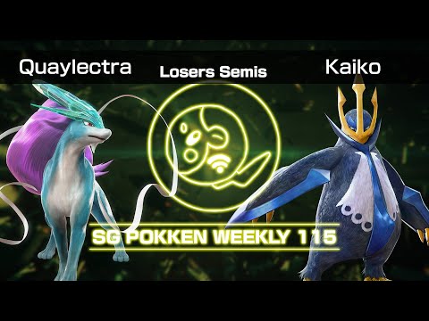 SGPW v. 115 - Pokkén DX Losers Semis: Quaylectra (Suicune, Lucario) vs. Kaiko (Empoleon)