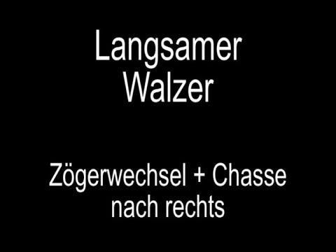 Langsamer Walzer Zögerwechsel und Chasse nach rechts -  Medaillenstufe 3
