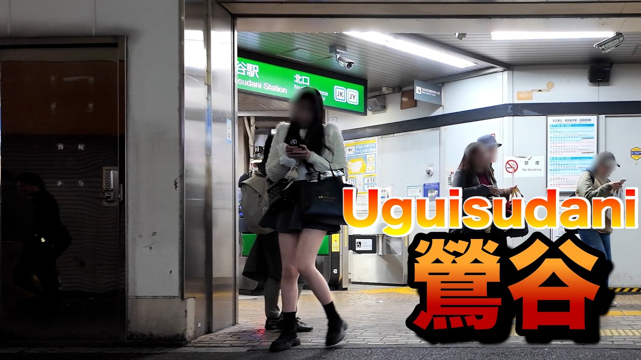 【４Ｋ60】nightwalk in Uguisudani【夜の鶯谷をお散歩】2026年3月20日