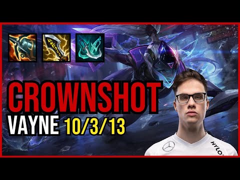 CROWNSHOT - VAYNE vs KAI'SA ADC - EUW Grandmaster - Patch 11.3