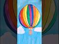 AIR BALLOON Drawing Short Art CraftAnjaligaud ArtistAnjaligaud