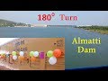 180 Degree Turn - Almatti Dam - New Inaugural Train