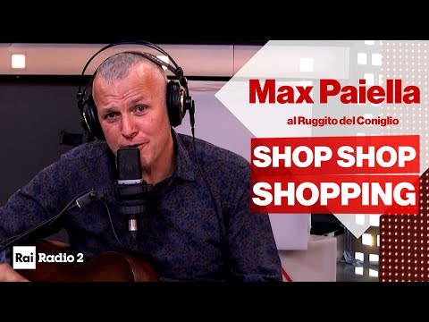 Max Paiella canta "Shopping al megastore" sulle note di "Knocking on heaven's door" di Bob Dylan