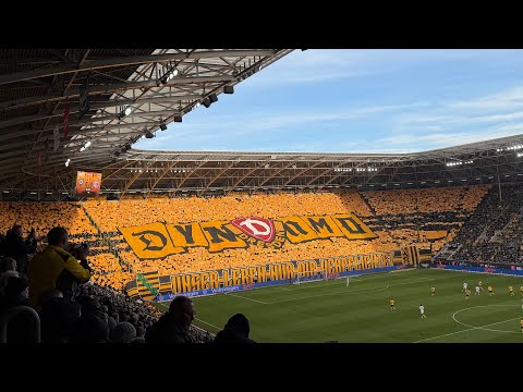 SG Dynamo Dresden - Fortuna Düsseldorf 2:1| Dynamo Choreo 