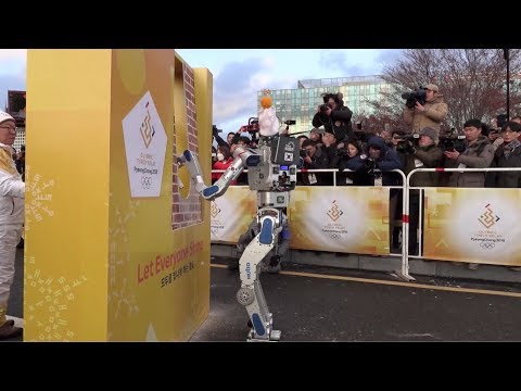 Arab Today- Robots run as PyeongChang