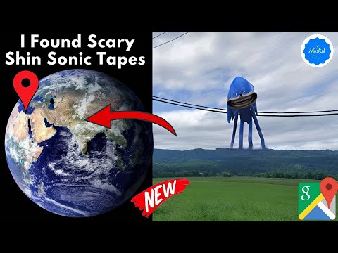 I Found Scary Sonic Tapes ! on Google Maps and Google Earth 😱#mystisk #googleearth