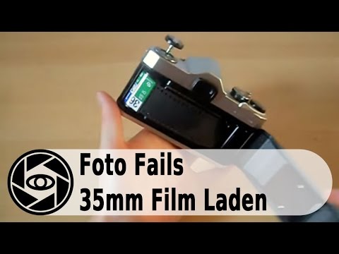 Kleinbild Film Fails - So lädt man eine Kamera NICHT