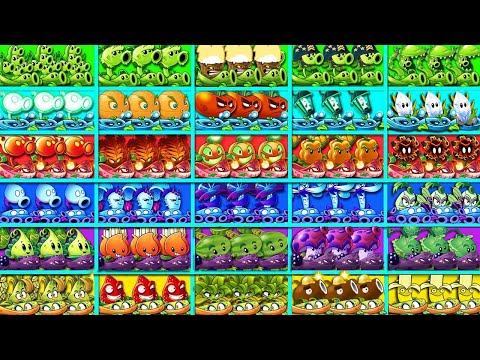 Random 30 Plants & VINE Battlez - Who Will Win? - PvZ 2 Team Plant Vs Team Plant