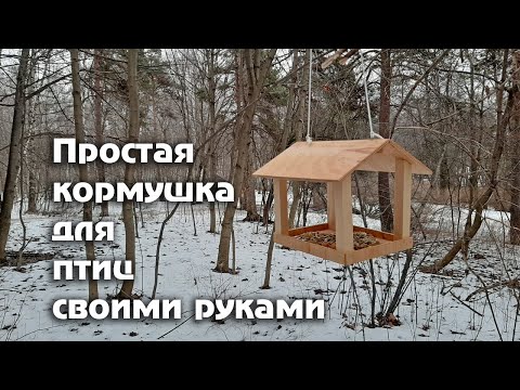 , title : 'Простая кормушка для птиц своими руками'