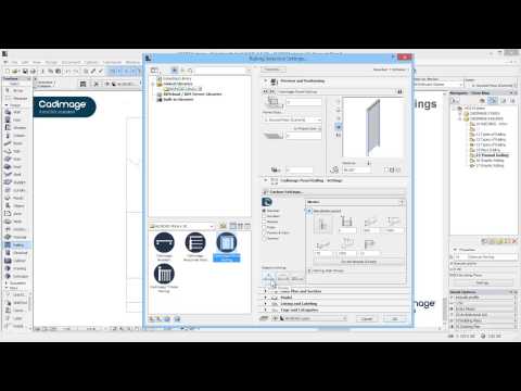Introduction to Cadimage Railings in ArchiCAD 18