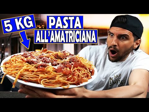 5 KG OF PASTA AMATRICIANA CHALLENGE | Cheat Day | Spaghetti | MAN VS FOOD #FoodChallenge #Pasta