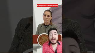 Download lagu Claudia Sheinbaum says that the 600-liter soda will cost 1 peso more!!! mp3