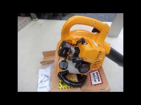 リョービ エンジンブロワ開封動画  EBLK-2600 　エンジンが掛かるまで～