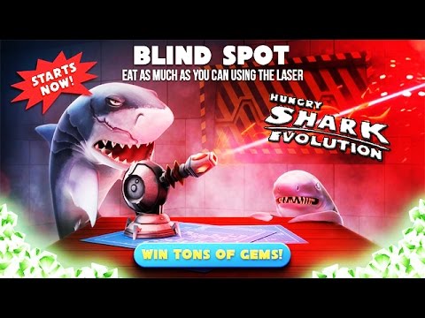 Hungry Shark Evolution - New Blind Spot Laser Live Event