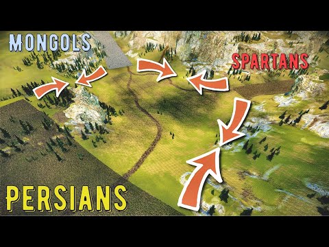 Crossroads Battle: Spartans - Persians - Mongols - UEBS 2