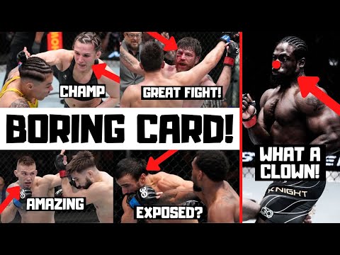 UFC Vegas 69 Event Recap Andrade vs Blanchfield Full Card Reaction & Breakdown
