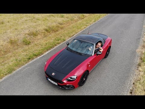 Abarth 124 Spider Test 1.4 (170 PS) - Fahrbericht - Review - Fiat Multiair GT Mazda MX-5
