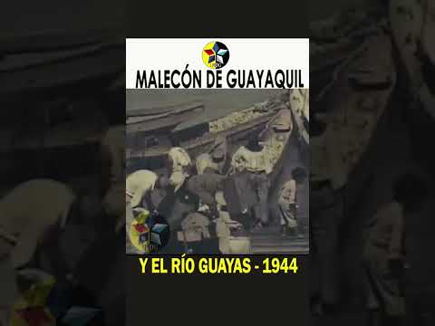 MALECÓN DE GUAYAQUIL Y EL RÍO GUAYAS PT 1