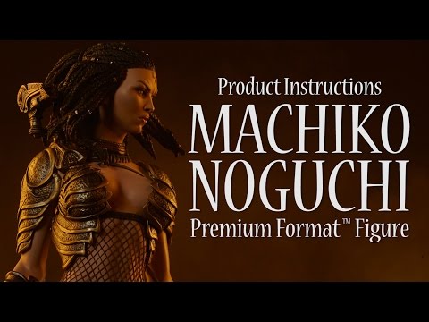 Machiko Noguchi Premium Format Figure Assembly Instruction