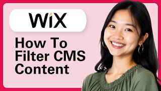 Learn How To Filter CMS Content In Wix - Dynamic Page Control Tutorial