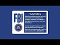 Disney FBI Warning Screens Format Prototype Blue 2006 1080p