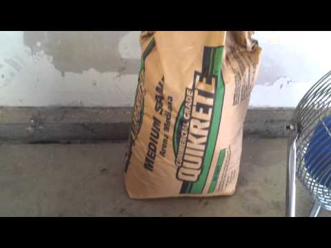 Homemade sandblaster cabinet